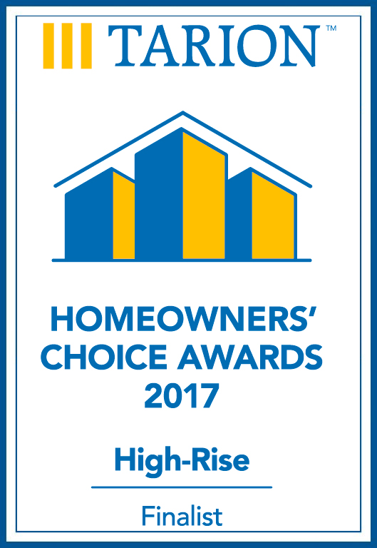 Tarion - Homeowners choice awards